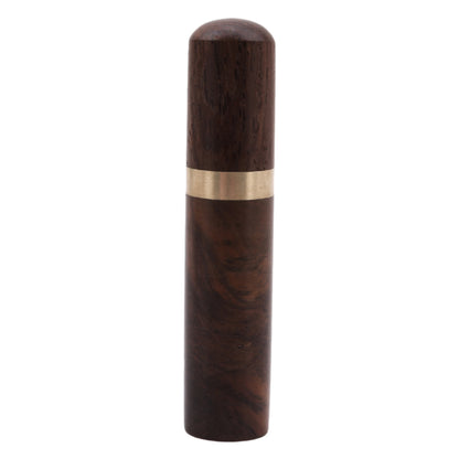 Portable Wood Toothpick Holder, Mini Toothpick Storage Box for Living Room, Pocket-Sized Toothpick Dispenser Stainless