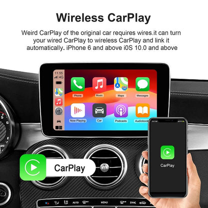 Android 13 TV Box Smart CarPlay Ai Box With Wireless Android Auto 2