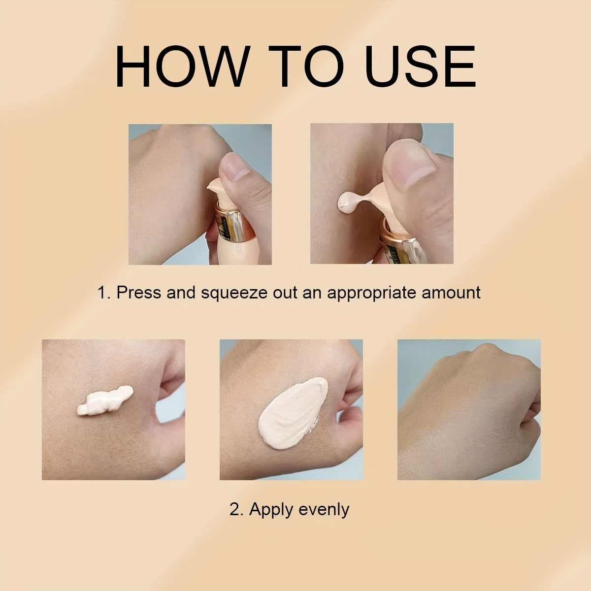 Moisturizing Cream Liquid Foundation Summer Outdoor Sunscreen SPF 50 Face Body Isolation Sunscreen  2