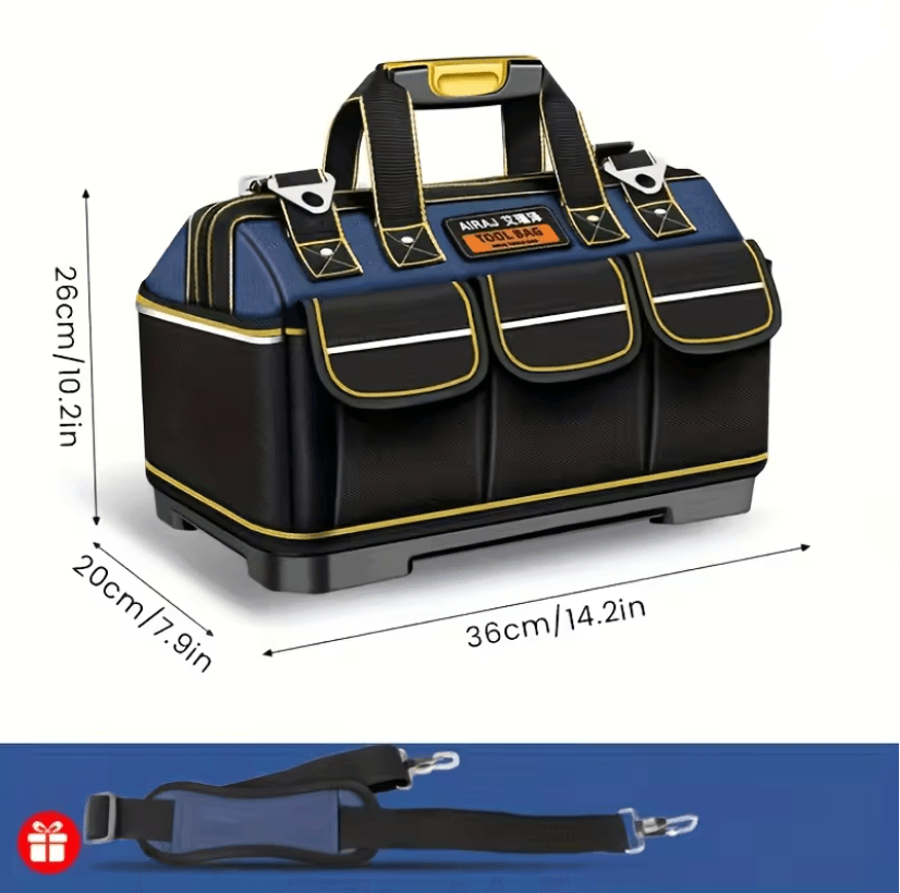 AIRAJ HeavyDuty 1680D Electrician Tool Bag 7