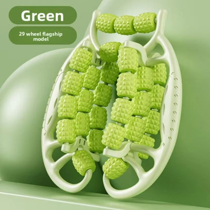 28Wheel AntiCellulite Body Slimming Massager  Leg Clamp Roller For Relaxation  Lymphatic Drainage 12