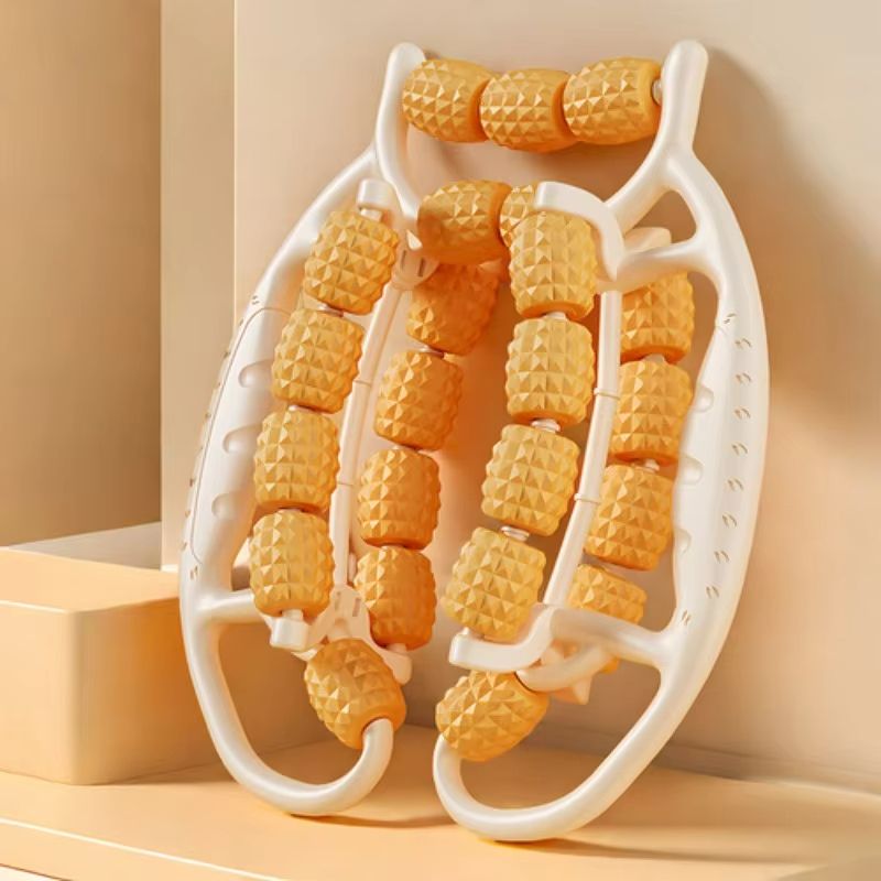 28Wheel AntiCellulite Body Slimming Massager  Leg Clamp Roller For Relaxation  Lymphatic Drainage 15
