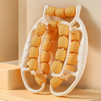 28Wheel AntiCellulite Body Slimming Massager  Leg Clamp Roller For Relaxation  Lymphatic Drainage 15