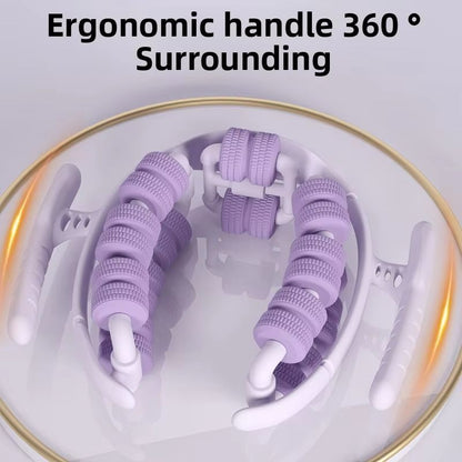 28Wheel AntiCellulite Body Slimming Massager  Leg Clamp Roller For Relaxation  Lymphatic Drainage 1
