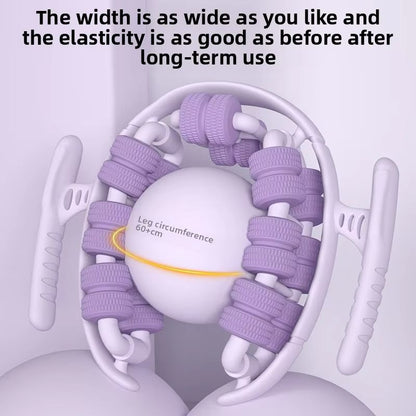 28Wheel AntiCellulite Body Slimming Massager  Leg Clamp Roller For Relaxation  Lymphatic Drainage 4