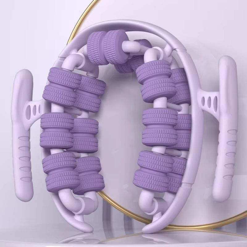 28Wheel AntiCellulite Body Slimming Massager  Leg Clamp Roller For Relaxation  Lymphatic Drainage 8