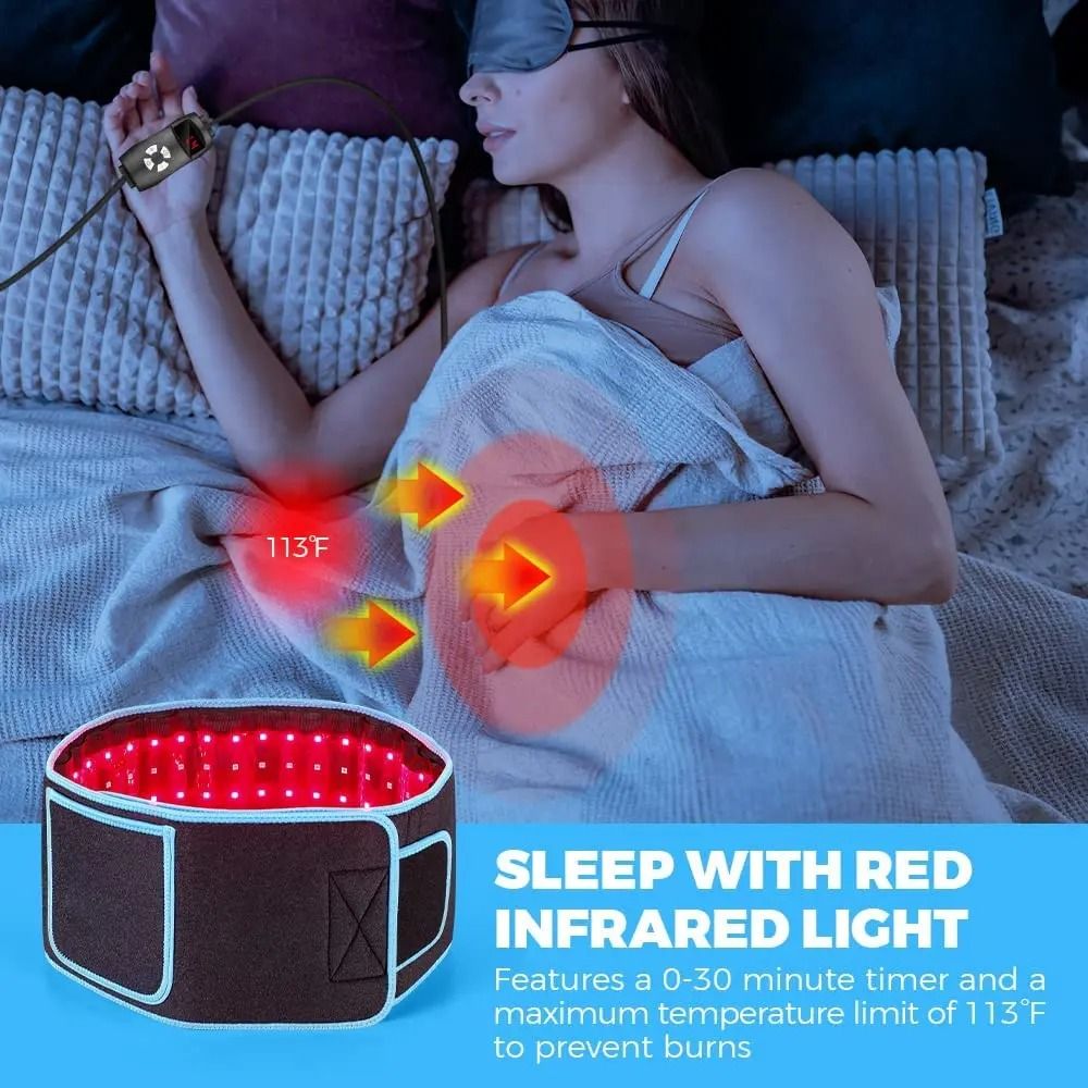 LED Light Therapy Belt For Body Slimming And Muscle Recovery 5
