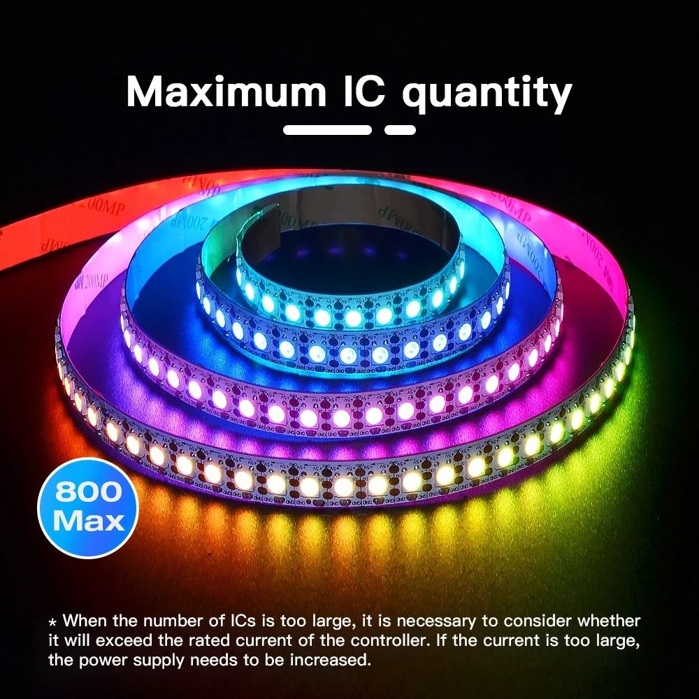 WLED ESP32 LED Controller With Mic For Addressable RGB Lighting 4