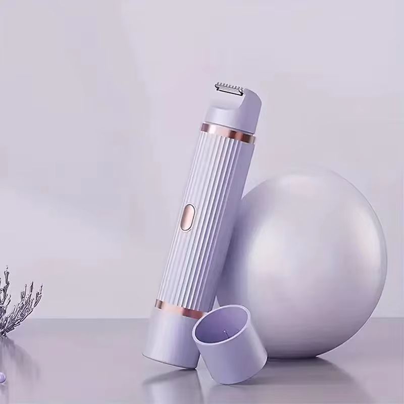2 In 1 Womens Electric Shaver Portable Hair Remover For Face Eyebrows Legs Armpits Wet And Dry Use 4