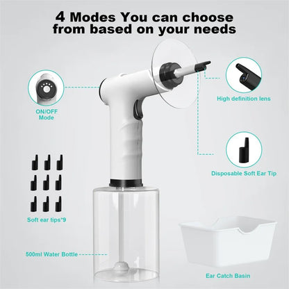 Electric Ear Wax Cleaner With Adjustable Water Pressure And Soft Spray Tip 3