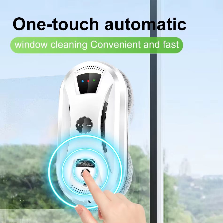 PuRuiKai Window Cleaning Robot Ultra Thin Glass Cleaner With Remote Control For Home Electric Smart 2