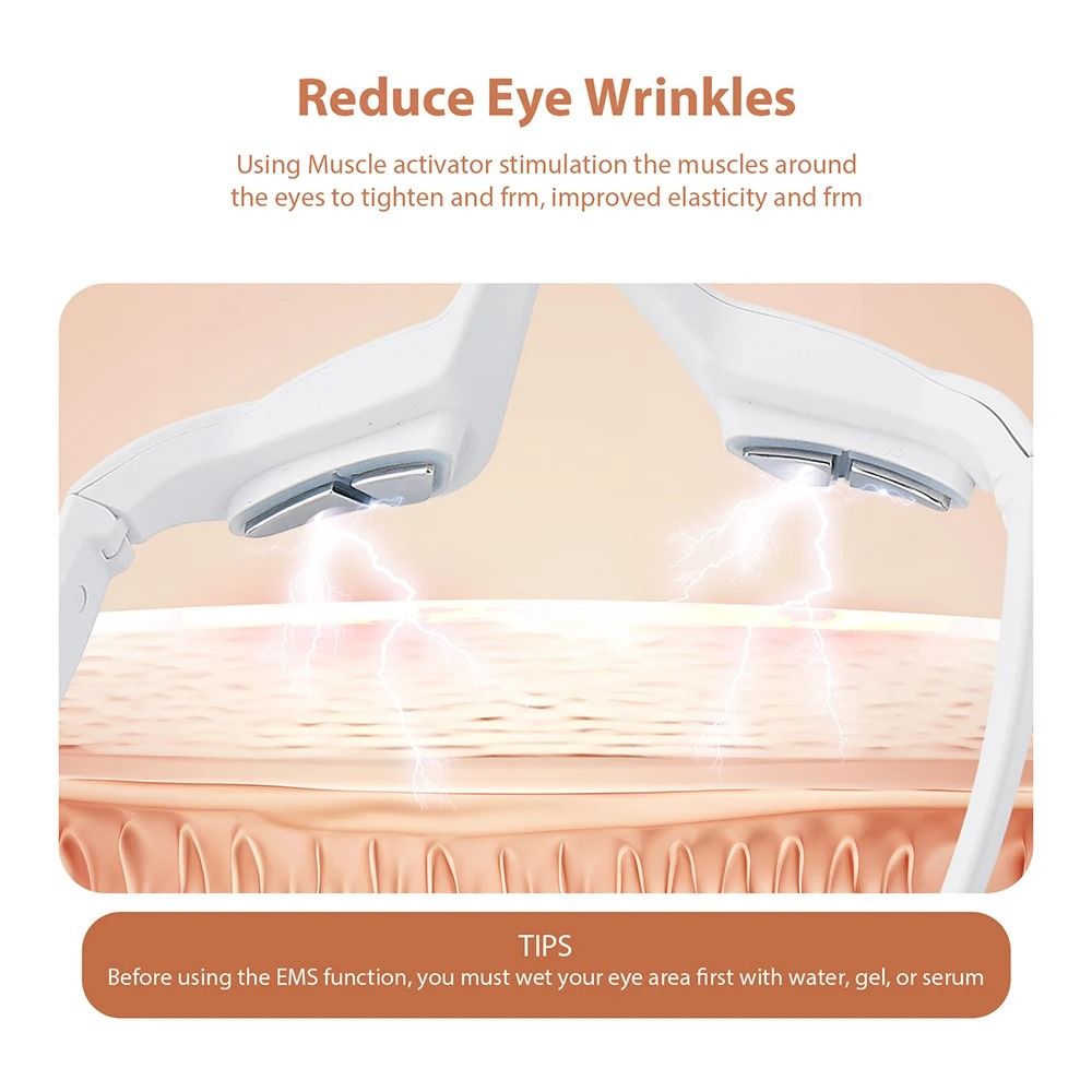 Rechargeable Eye Massager For Dark Circles And Puffiness Relief 1