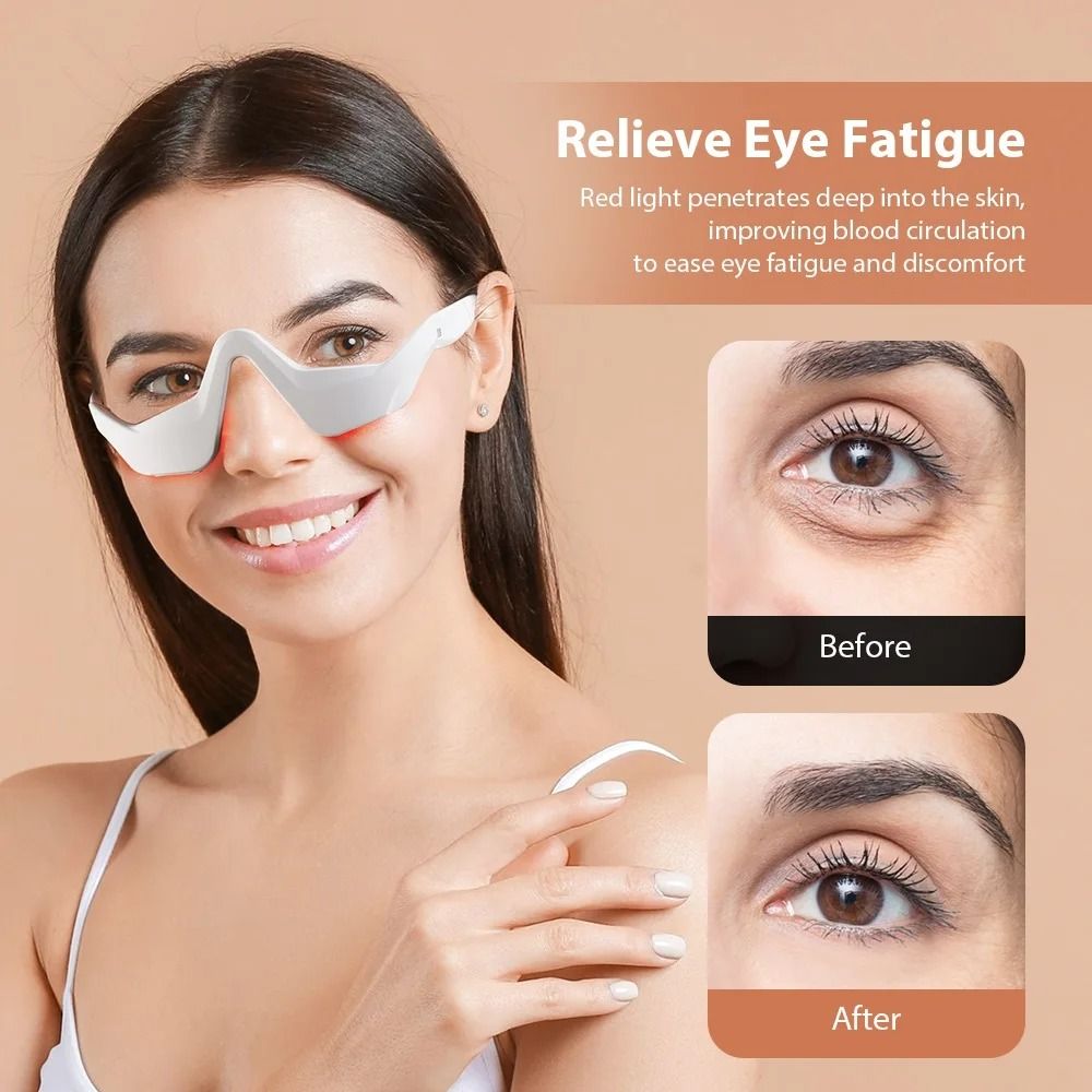 Rechargeable Eye Massager For Dark Circles And Puffiness Relief 3