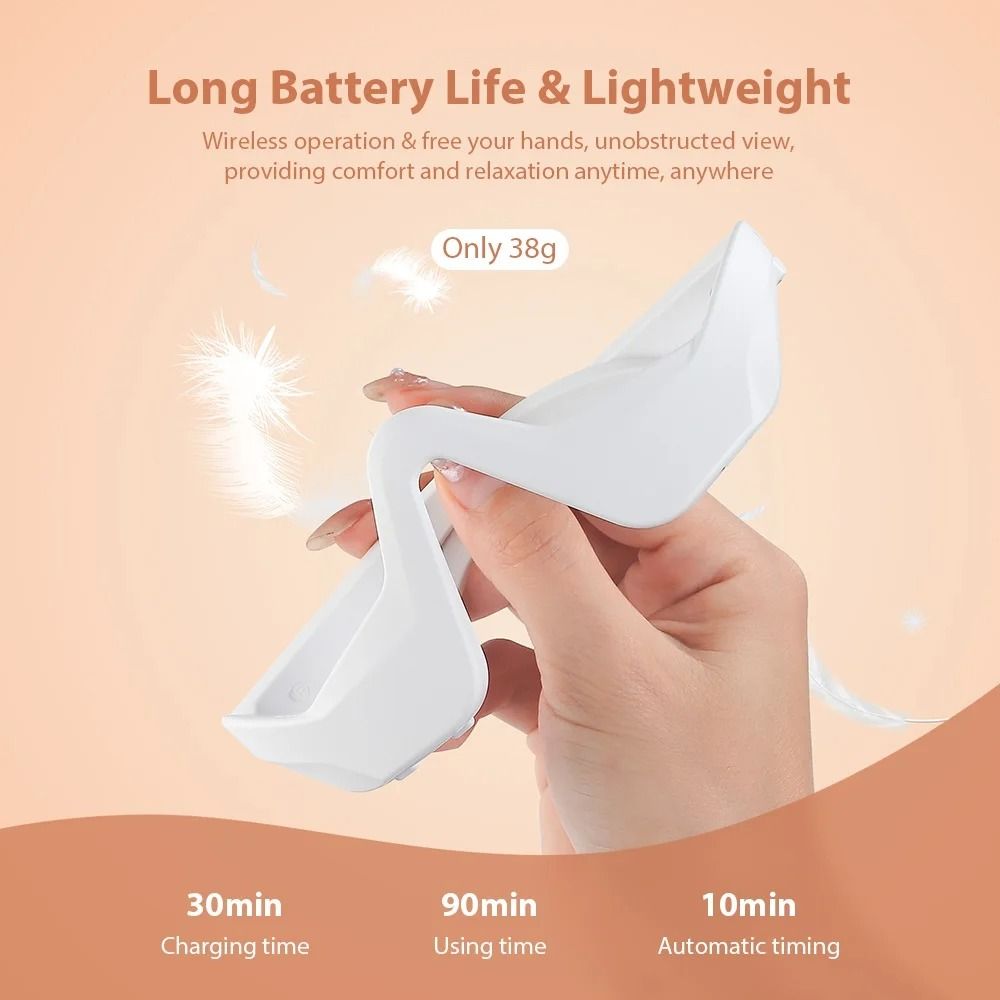 Rechargeable Eye Massager For Dark Circles And Puffiness Relief 4