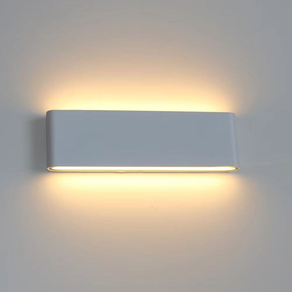 LED Outdoor Waterproof Wall Light 6W 12W 24W – Modern Aluminum Wall Lamp for Balcony, Bedroom, Living Room or Exterior U