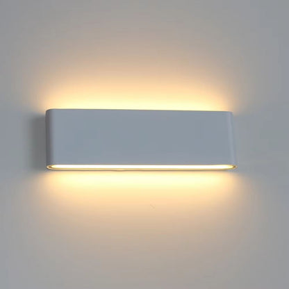 LED Outdoor Waterproof Wall Light 6W 12W 24W – Modern Aluminum Wall Lamp for Balcony, Bedroom, Living Room or Exterior U