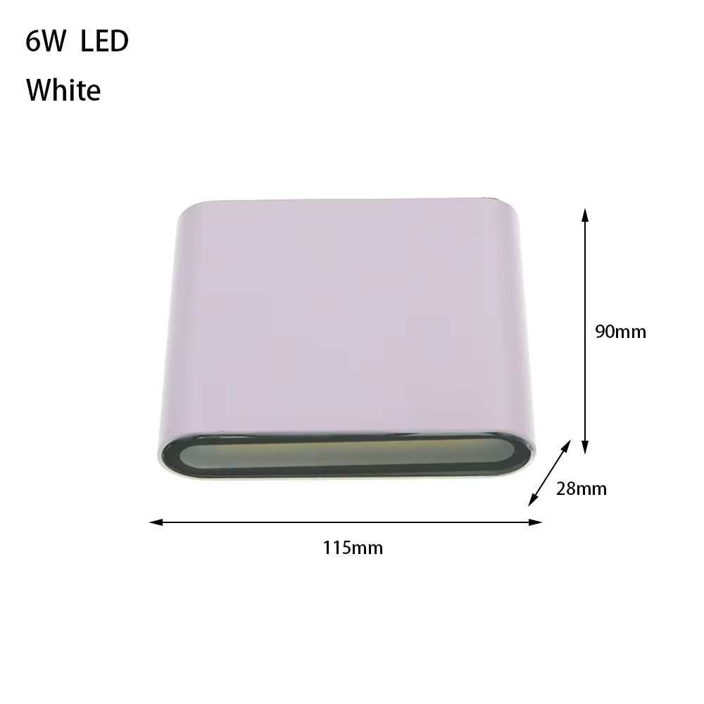 LED Outdoor Waterproof Wall Light 6W 12W 24W  Modern Aluminum Wall Lamp For Balcony Bedroom Living  9