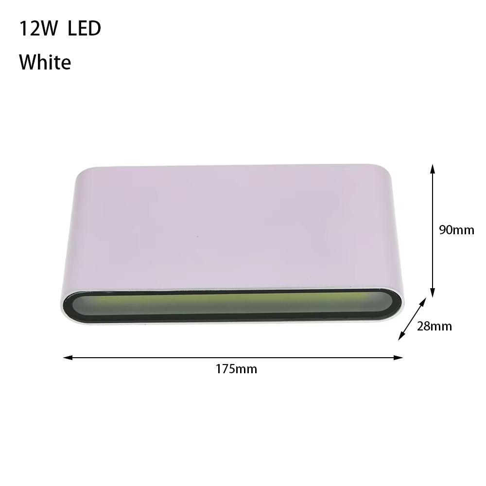 LED Outdoor Waterproof Wall Light 6W 12W 24W  Modern Aluminum Wall Lamp For Balcony Bedroom Living  10