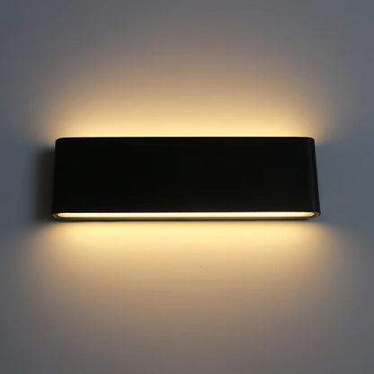 LED Outdoor Waterproof Wall Light 6W 12W 24W  Modern Aluminum Wall Lamp For Balcony Bedroom Living  1