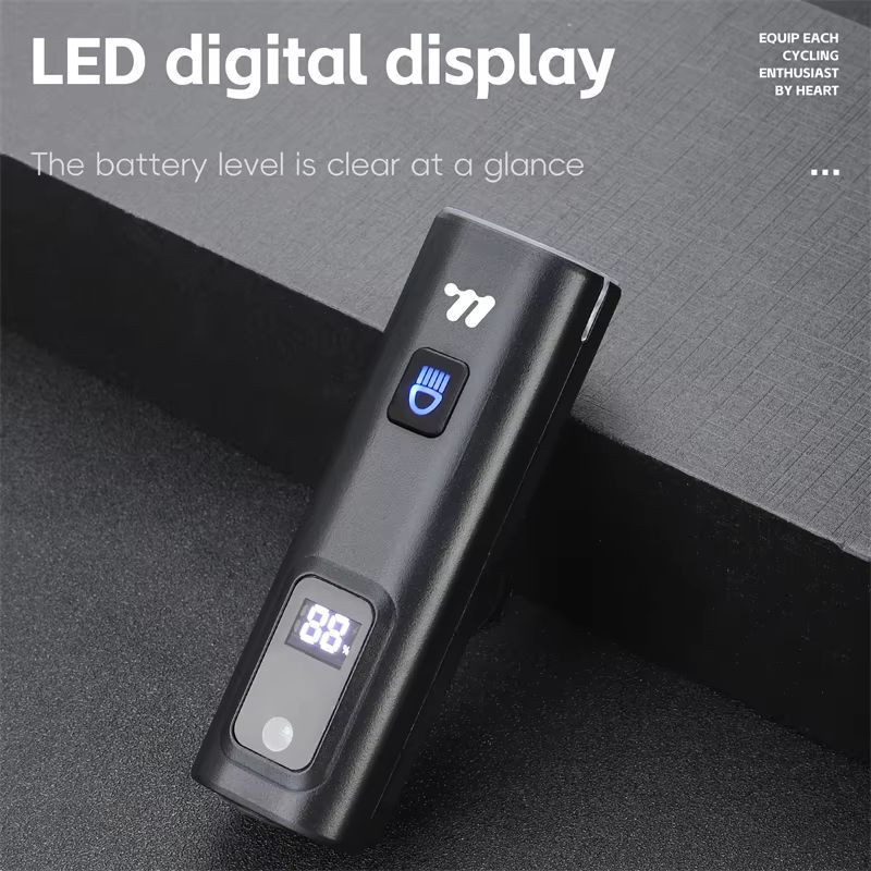 WEST BIKING Intelligent Bike Front Light 400 Lumens  Smart Light Sensing Rechargeable Bicycle Headl 1
