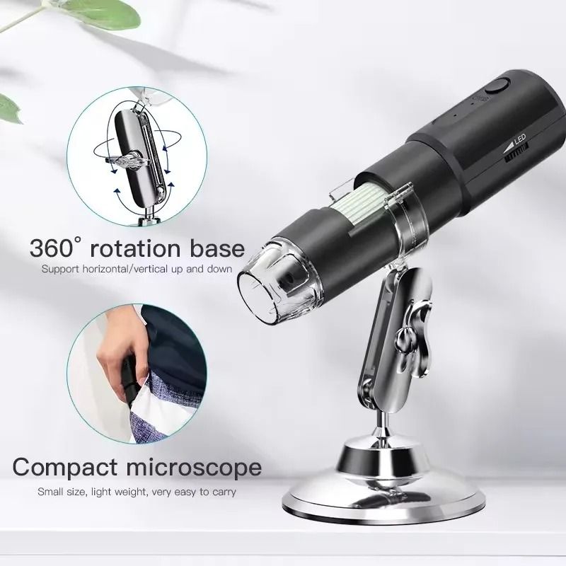 Wireless Digital Skin And Scalp Analyzer With WiFi Connection And High Precision Facial Magnifier M 1
