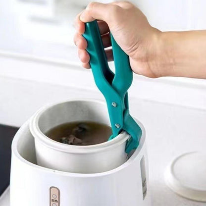Anti-Scalding Dish Plate Gripper Clips, Secure Tongs Clamp Holder for Moving Hot Plates, Bowls from Pot, Microwave Oven