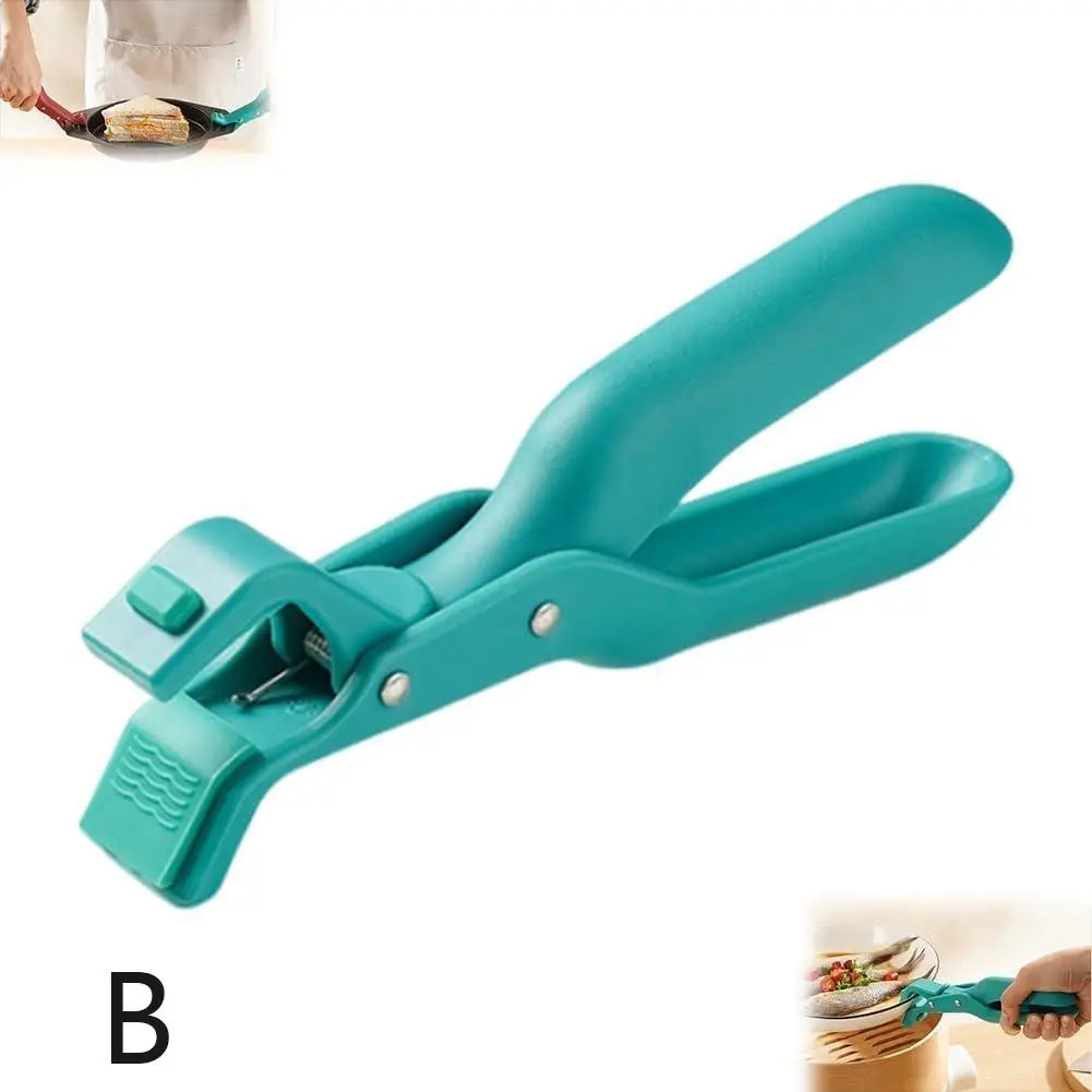 Anti-Scalding Dish Plate Gripper Clips, Secure Tongs Clamp Holder for Moving Hot Plates, Bowls from Pot, Microwave Oven
