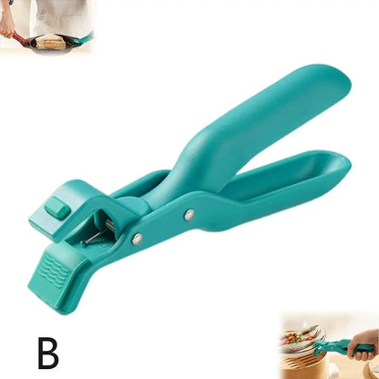 Anti-Scalding Dish Plate Gripper Clips, Secure Tongs Clamp Holder for Moving Hot Plates, Bowls from Pot, Microwave Oven
