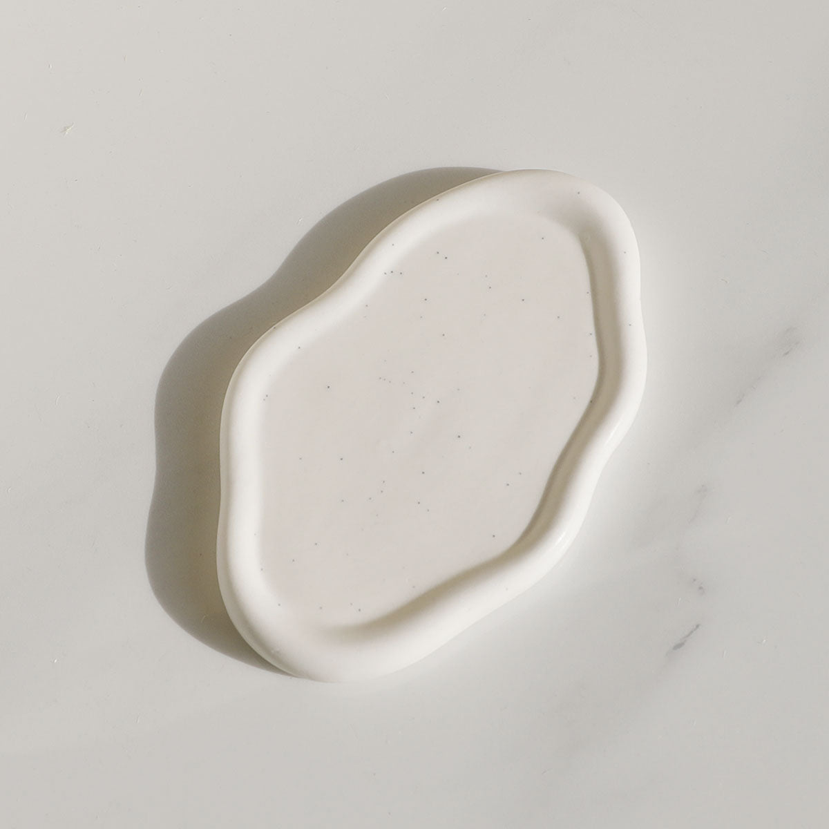Ceramic Jewelry Dish for Women, Elegant Jewelry Tray Trinket Dish, Cloud Tray for Rings, Watches Keys, Perfect Christmas
