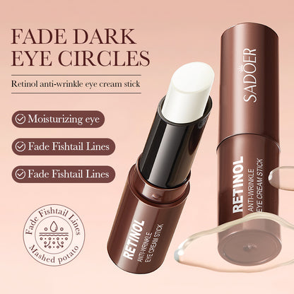Retinol Eye Cream Stick for Under the Eyes Moisturizing, Firming Eyes Cream, Anti Dark Circles, Eye Skin Care Products