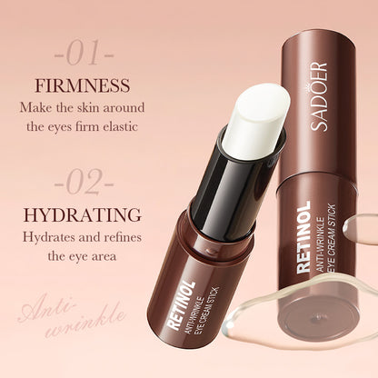 Retinol Eye Cream Stick for Under the Eyes Moisturizing, Firming Eyes Cream, Anti Dark Circles, Eye Skin Care Products