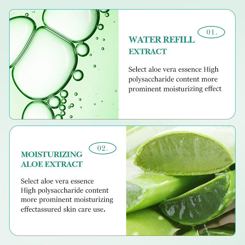 Aloe Facial Soap Face Wash Foam Facial Cleanser, Moisturizing Firming Handmade Soap, Hydrating Oil Control Body Bathing