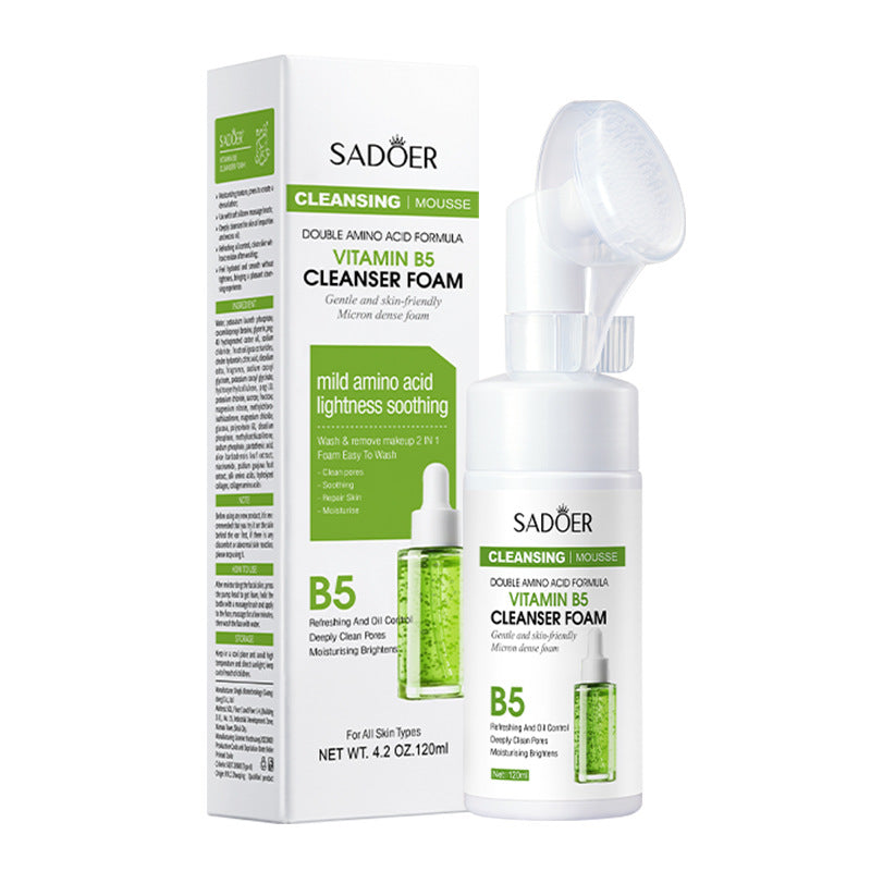 Moisturizing Brightening Facial Skin Care Products Foam Facial Wash Cleansing Mossee Facial Cleanse 4