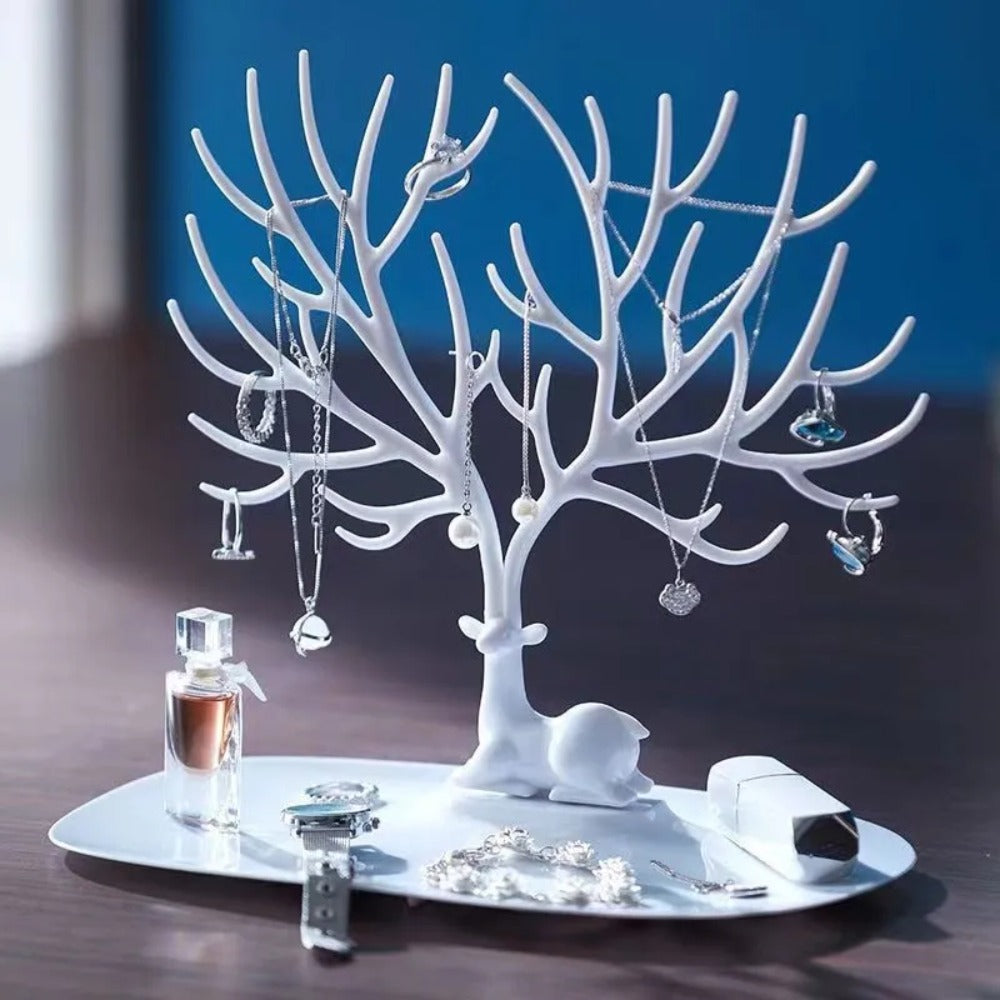 Creative Jewelry Display Stand, Durable Ring Organizer, Bracelet & Necklace Storage Racks for Stylish Showcase