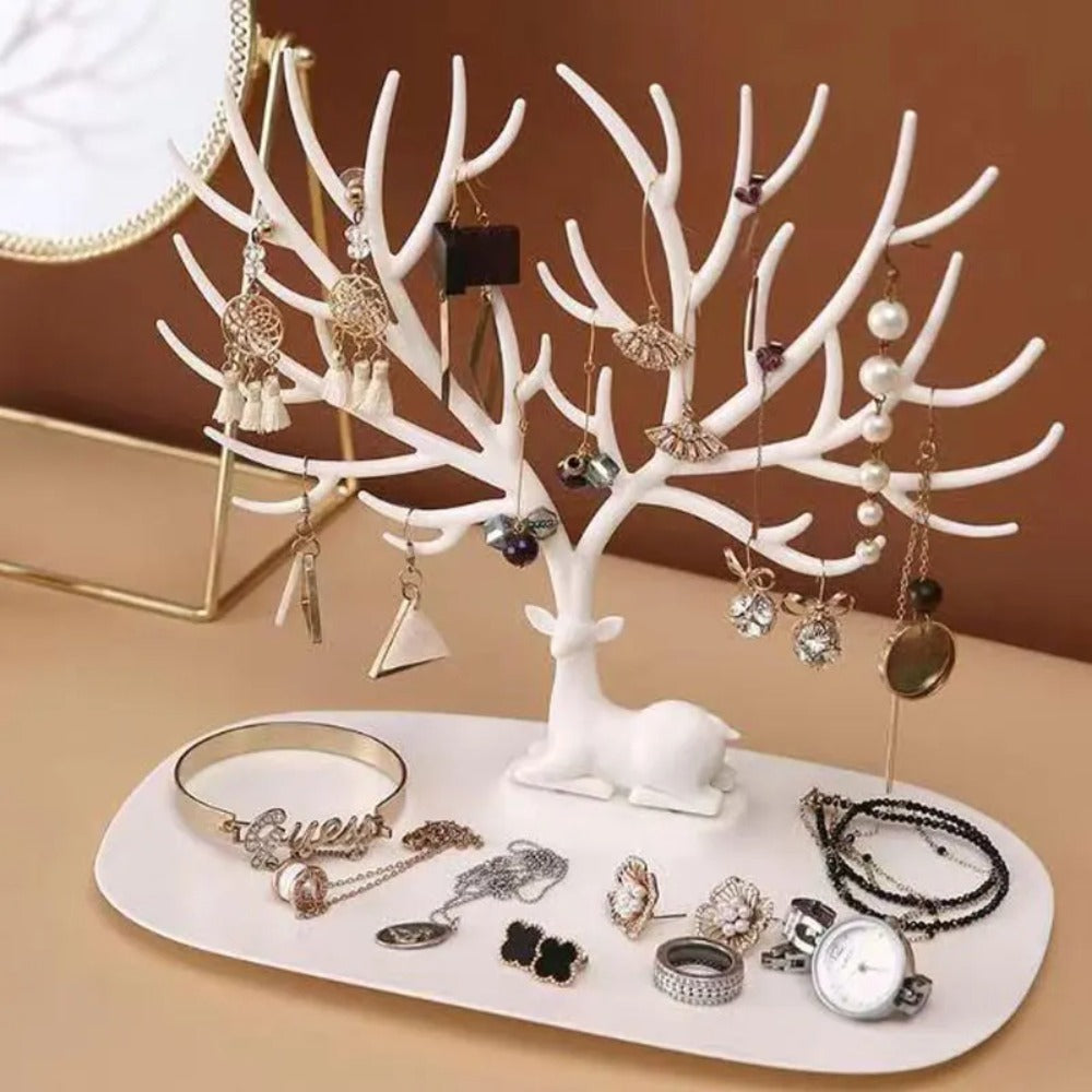 Creative Jewelry Display Stand, Durable Ring Organizer, Bracelet & Necklace Storage Racks for Stylish Showcase
