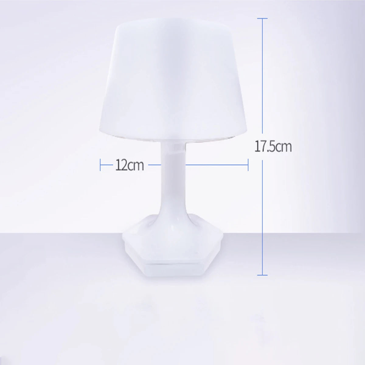 LED Eye Protection Table Lamp for Bedroom Study, USB Plug-in Bedside Lamp, Home Decoration Table Light