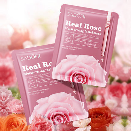 Firming Hydrating Facial Masks, Fruit Floral Fragrance Face Skin Care, Face Mask Moisturizing