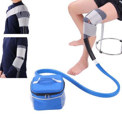Cold Therapy Knee Cuff with Compression and Ice Cooling for Pain and Swelling Relief