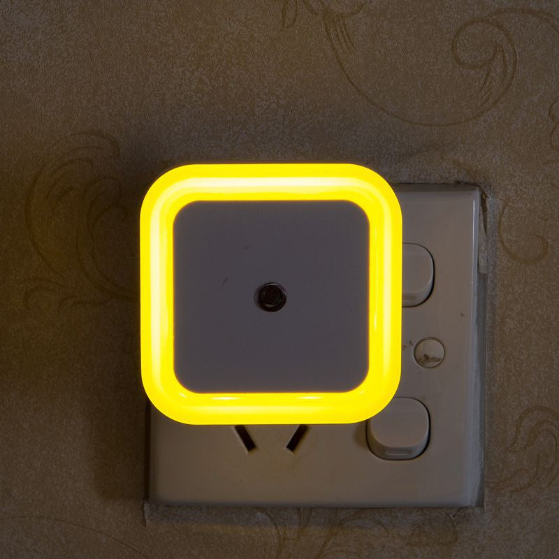 Mini Square Wireless Sensor LED Night Light, Soft Lighting for Baby, Children, Bedroom, Living Room, Corridor