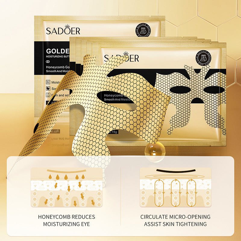 Collagen Eye Mask, Peptide Golden, Smooth Anti Dark Circle, Moisturizing Firming, Skin Care Masks, Eye Pathes Eyes