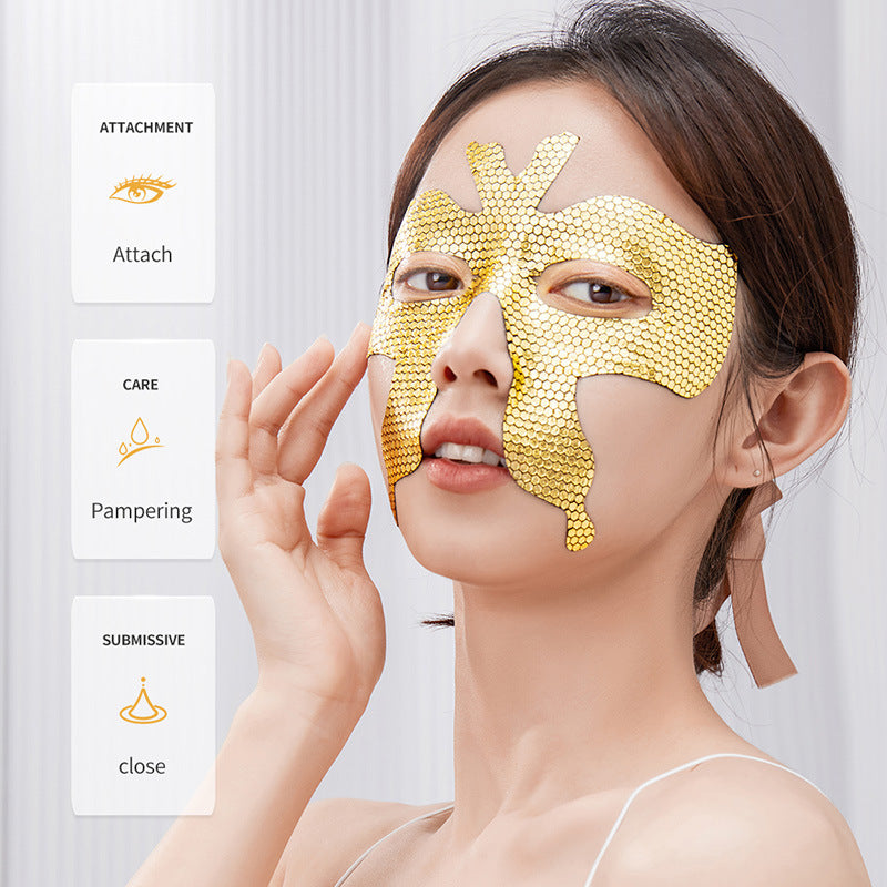 Collagen Eye Mask, Peptide Golden, Smooth Anti Dark Circle, Moisturizing Firming, Skin Care Masks, Eye Pathes Eyes