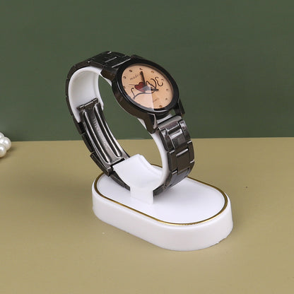 Premium Plastic Wrist Watch Display Rack, Jewelry Store Showcase Stand Holder for Cigarette Cases, Accessories