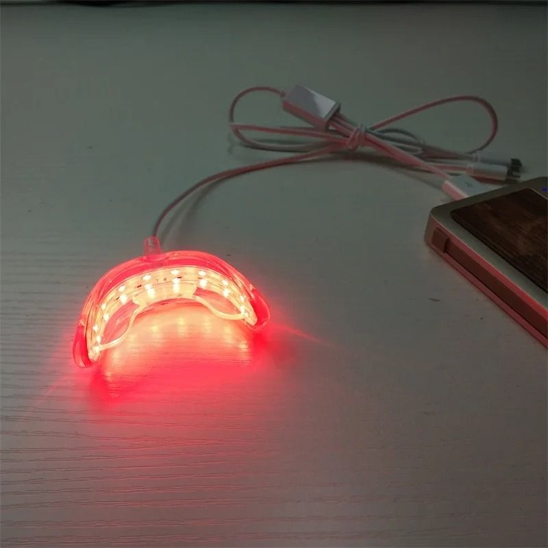 Red Light Therapy Oral Dental Device for Immediate Relief of Tooth Pain and Gum Sensitivity
