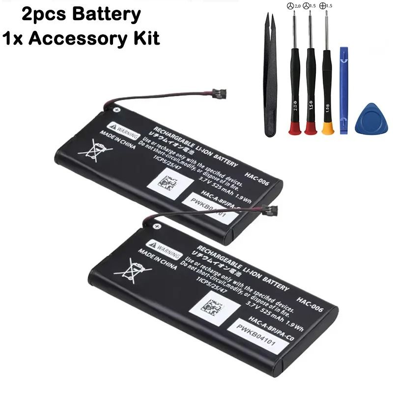 Joy Con Controller Battery Replacement HAC 006 525mAh 6