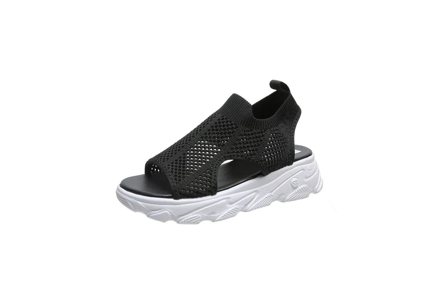Mesh Hollow Breathable Plus Size Summer Sport Sandals For Women 7