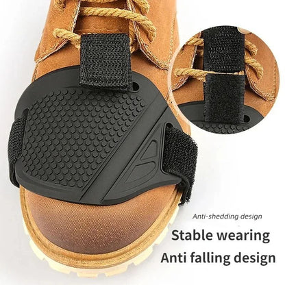 Motorcycle Shift Pad Gear Shoe Protector Cover Waterproof Adjusts To Most Shoes 2