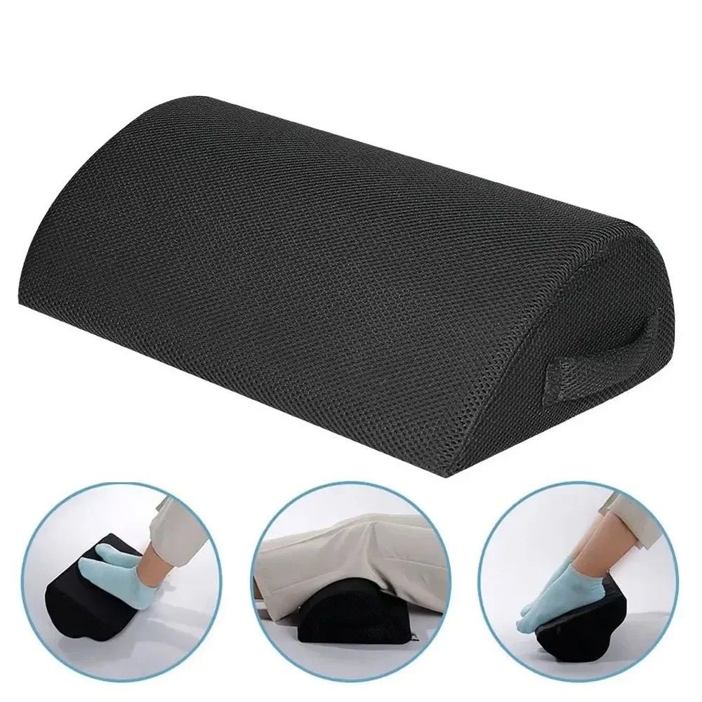 Memory Foam Foot Rest Under Desk with Removable Washable Cover