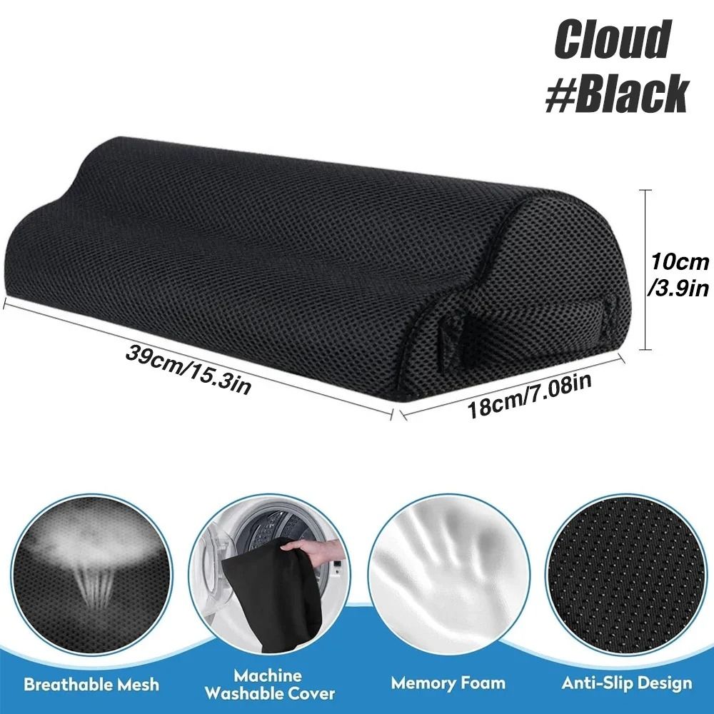 Memory Foam Foot Rest Under Desk With Removable Washable Cover 6