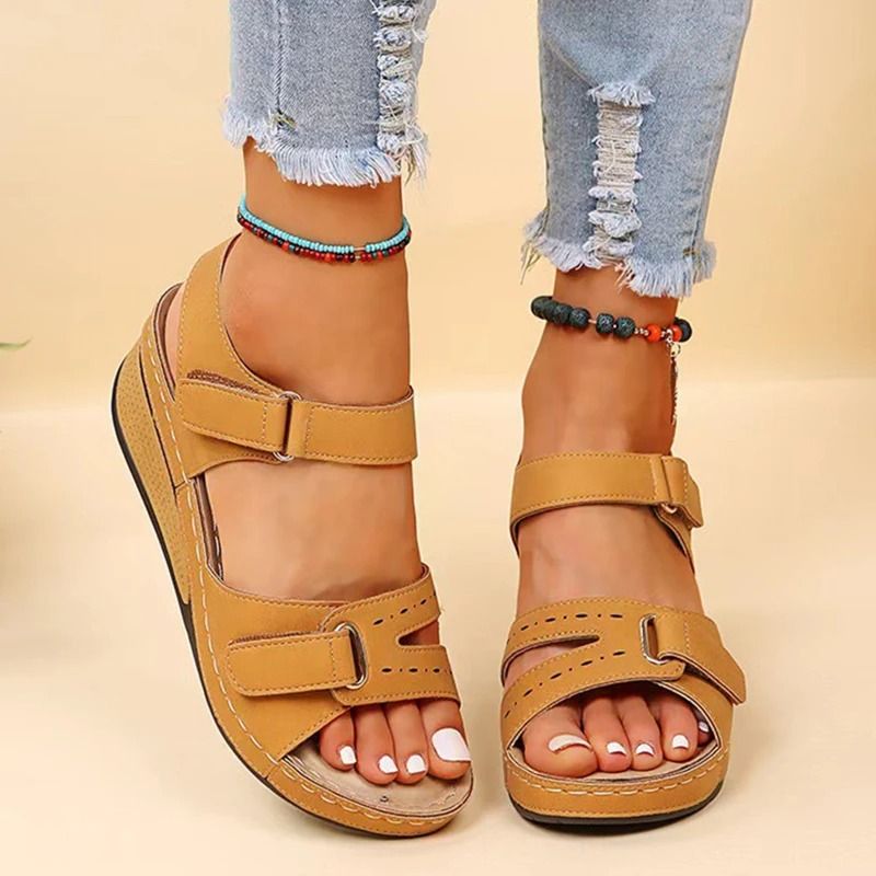 Elegant Summer Wedge Sandals For Women Outdoor Casual Party Footwear 4