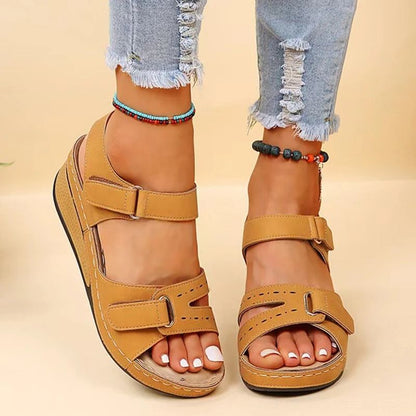 Elegant Summer Wedge Sandals For Women Outdoor Casual Party Footwear 4